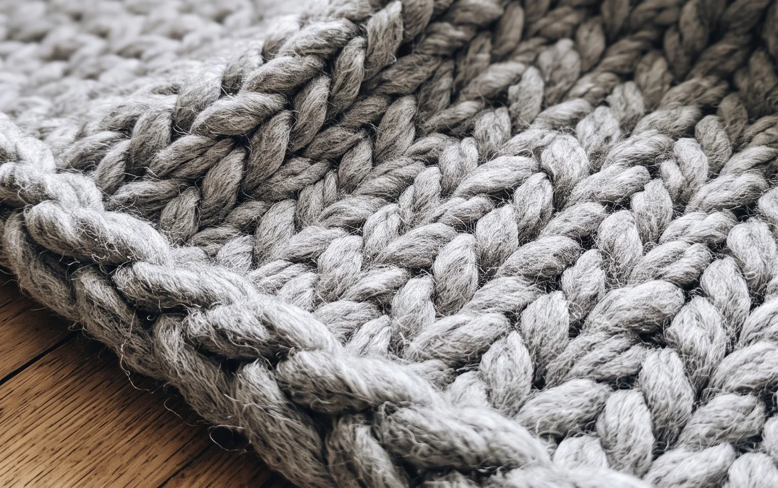 Giant Knit Blanket for Beginners Free Pattern and Tutorial from B.Hooked