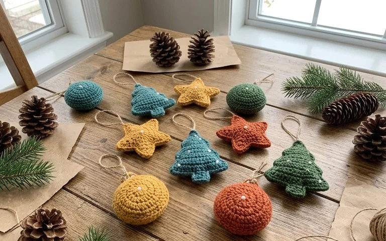 Easy Christmas Tree Ornament Free Crochet Patterns