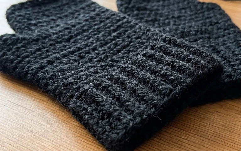 Crochet Gloves with Fingers Free Pattern