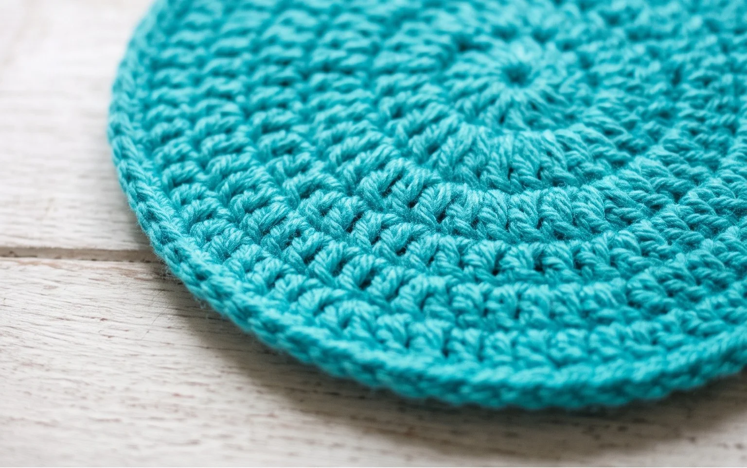 FREE Round Scrubby Crochet Pattern