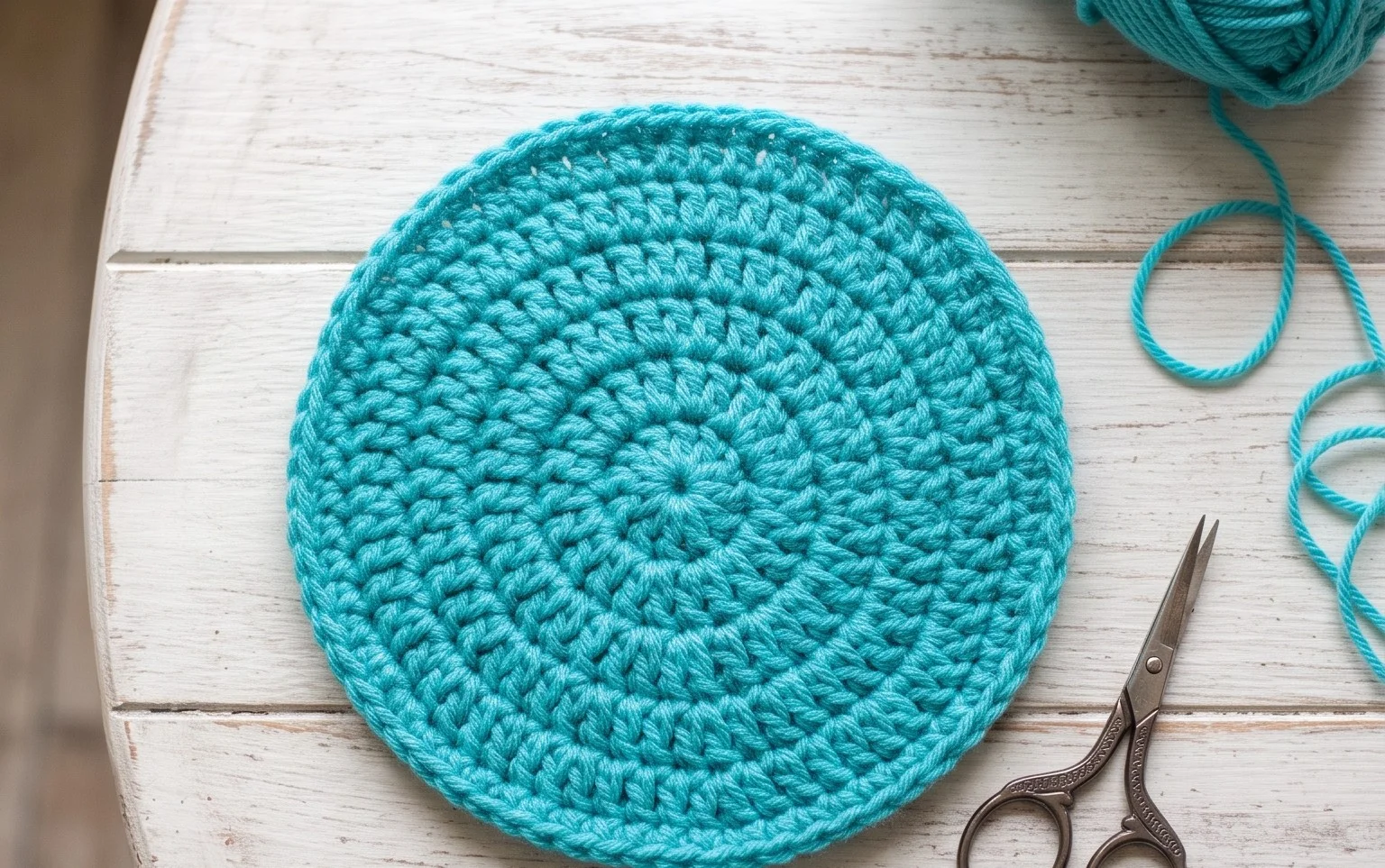 Free Easy Round Scrubby Crochet Pattern: Beginner Guide